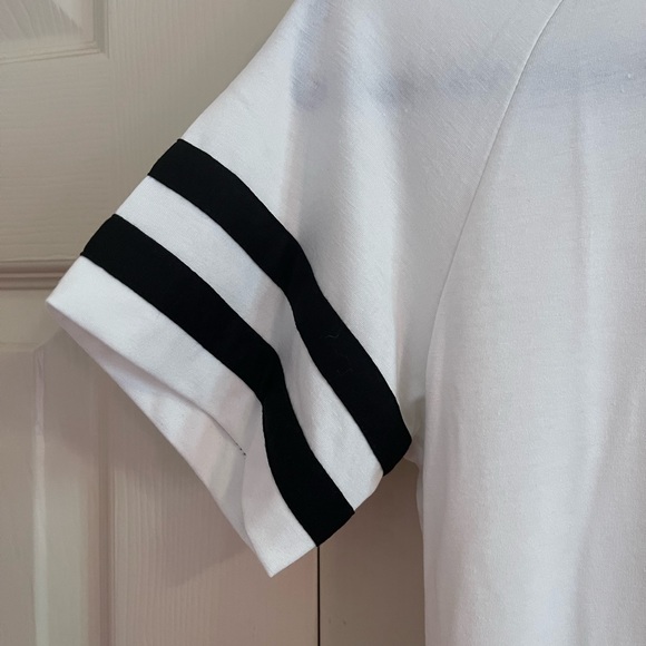 NWOT striped sleeve tee - Picture 3 of 7